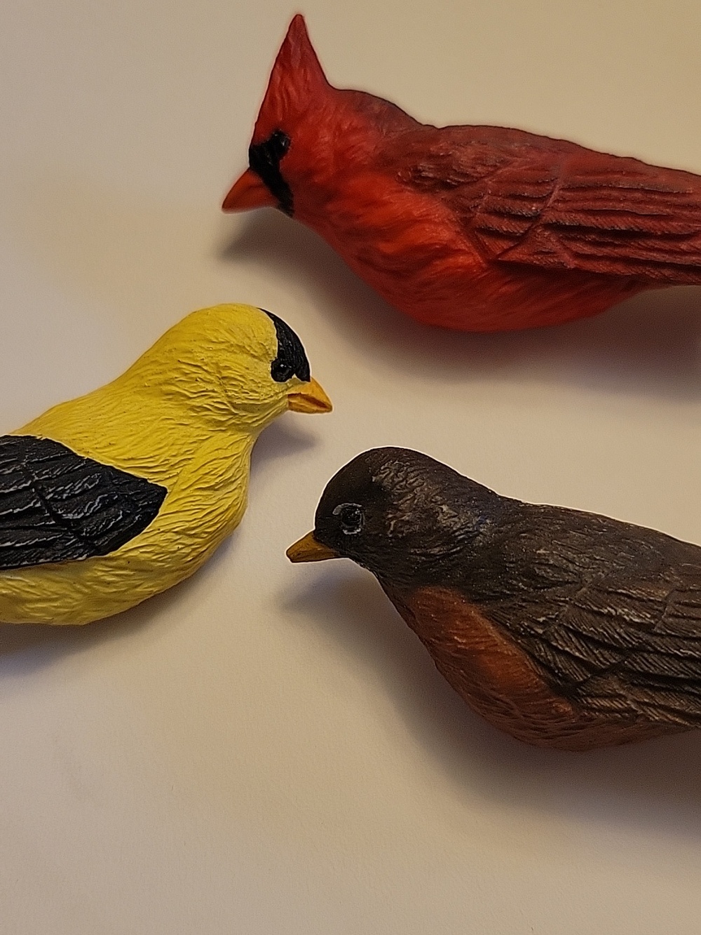 Three Bird Brooches Artist Made